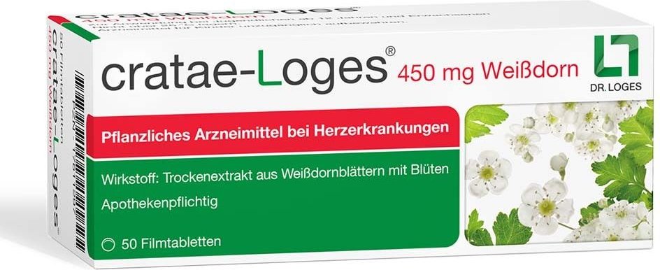 cratae-Loges 450 mg Weißdorn Filmtabletten