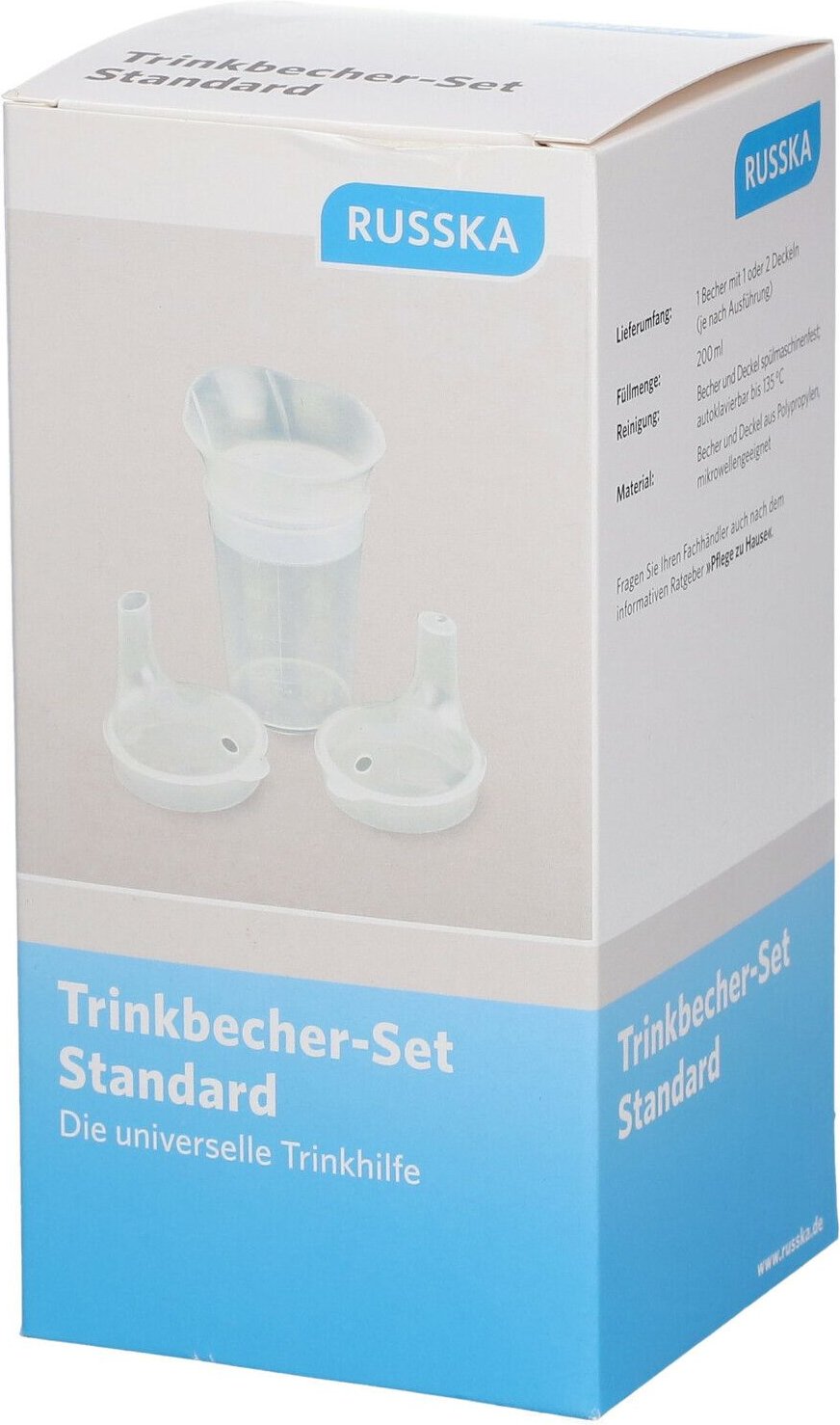 Trinkbecher Standard m.Deckel f.Tee 1 St Becher