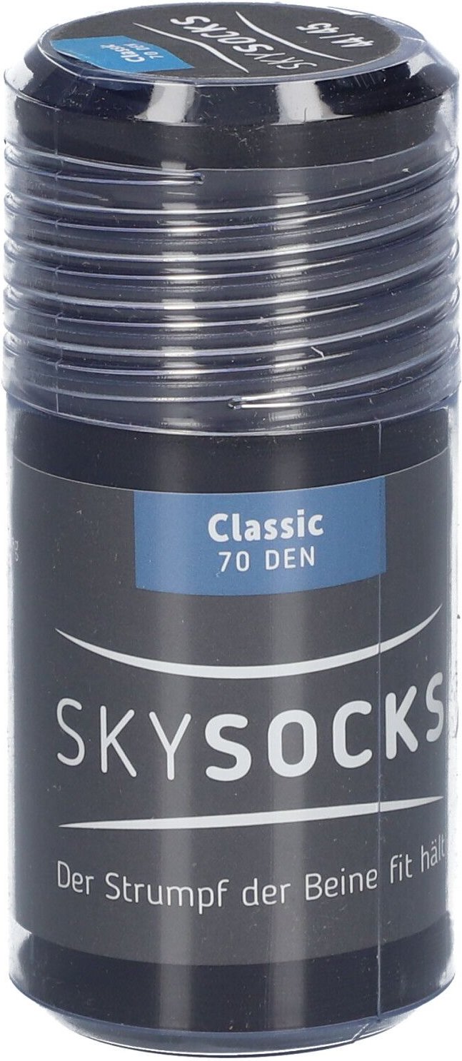 Skysocks classic 70den AD 44/45 black 2 St Strümpfe
