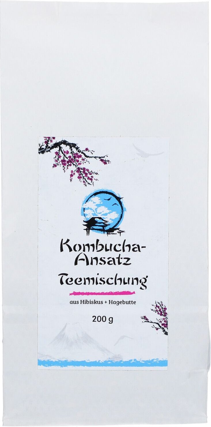 Kombucha Ansatz Teemischung aus Hibiskus+Hagebutte 200 g Tee