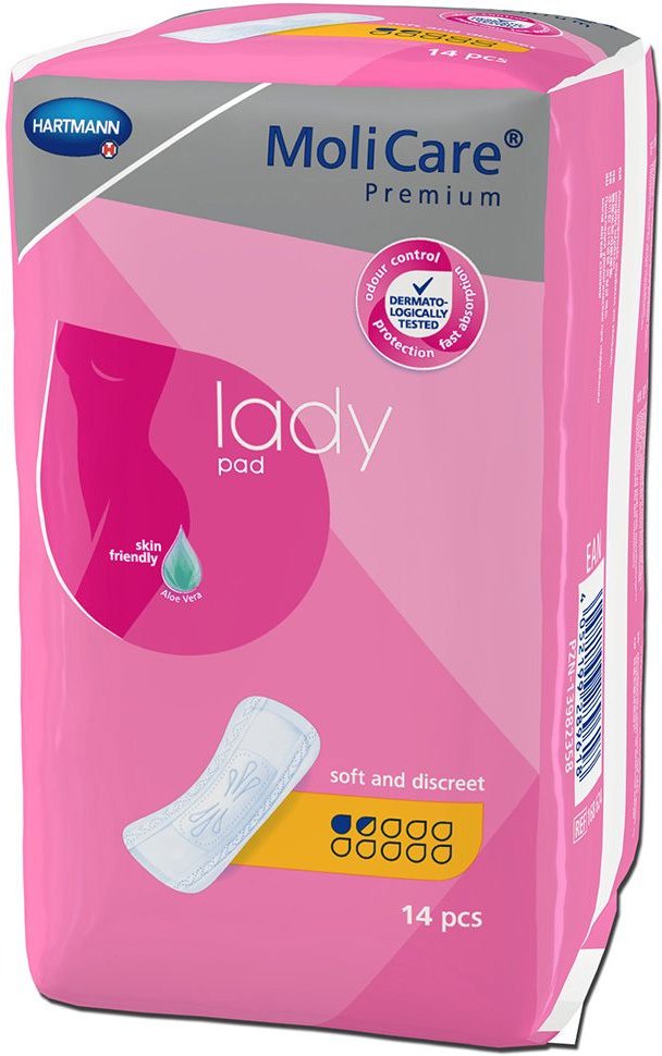 Thumbnail - Molicare Premium lady Pad 1,5 Tropfen 24x14 St Einlagen