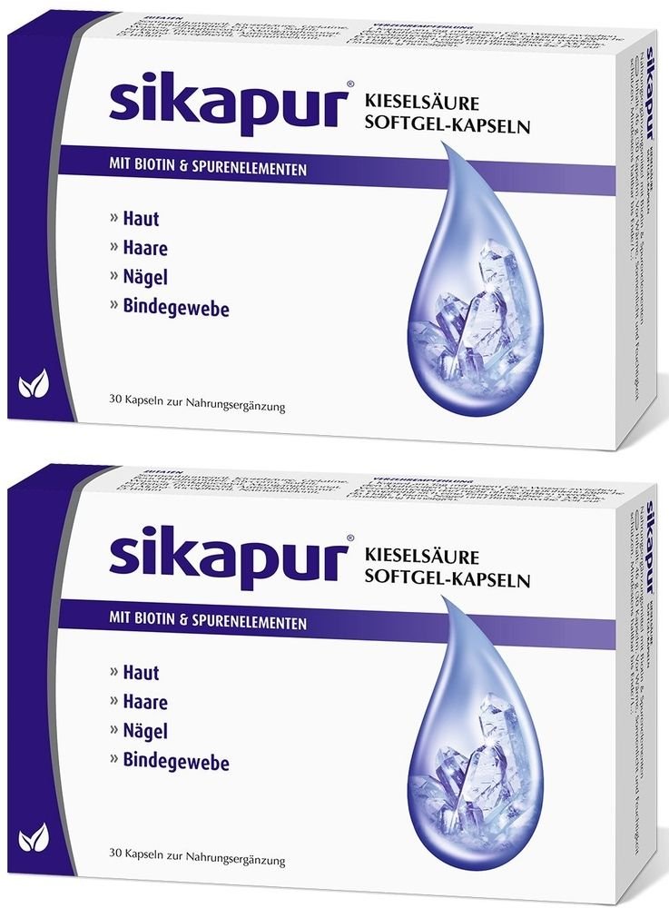 Sikapur Kieselsaeu SO Biot x2 2x30 St Kapseln