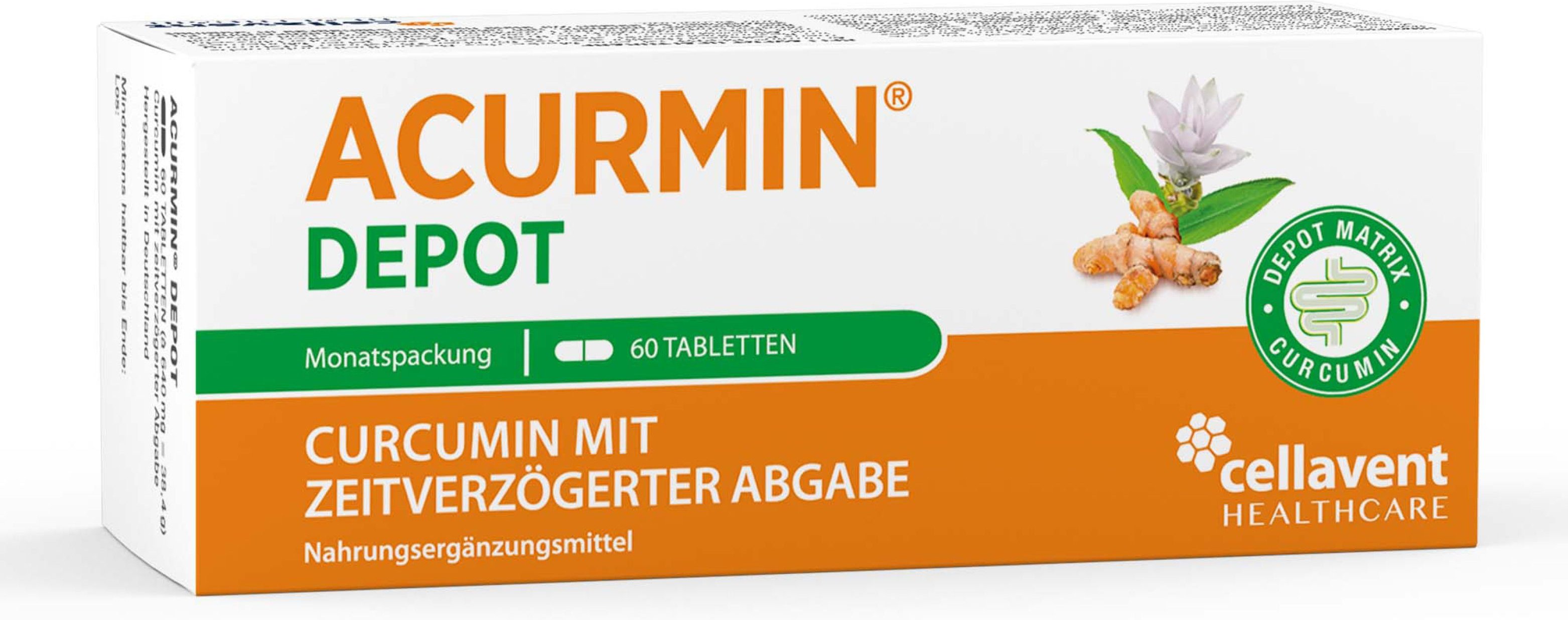 Acurmin Depot magensaftresistente Tabletten 60 St magensaftresistent