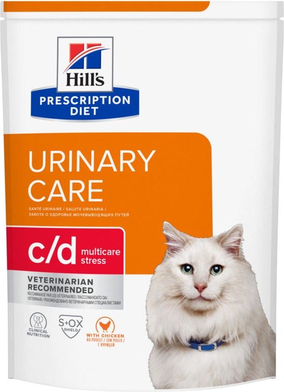 Hill's Prescription Diet Feline Urinary Care C/D Multicare Stress 3 kg Pellets