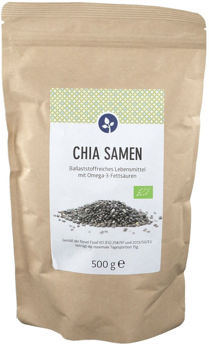 Chia Samen 100% Bio 500 g Kerne