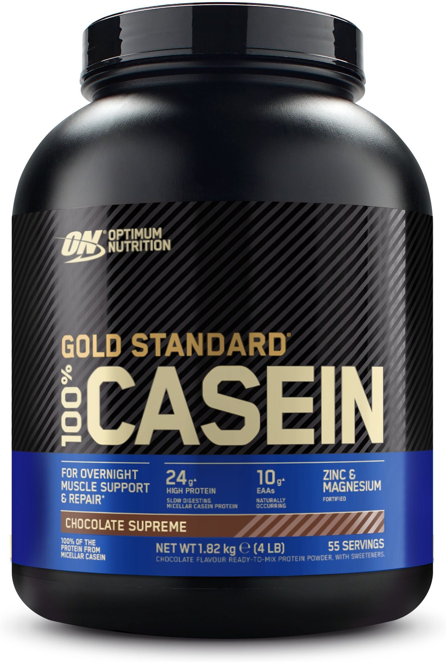 Optimum Nutrition 100 % Casein, Chocolate Supreme, Pulver 1820 g Puder