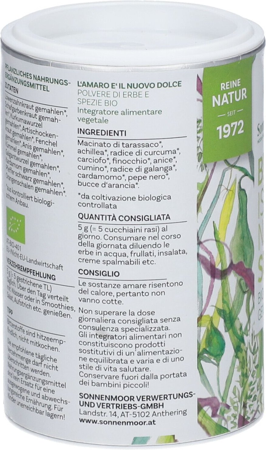Sonnenmoor PLV BIO Kr+Gewuer 100 g Gewürze