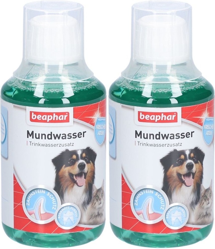 Beaphar Mundwasser f.Hunde/Katzen 2x 2x0,25 l