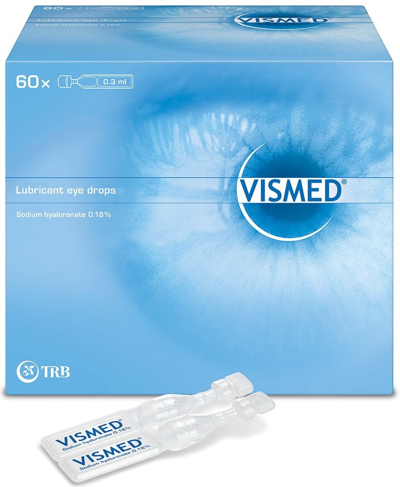 Vismed Einmaldosen 60x0,3 ml Einzeldosispipetten