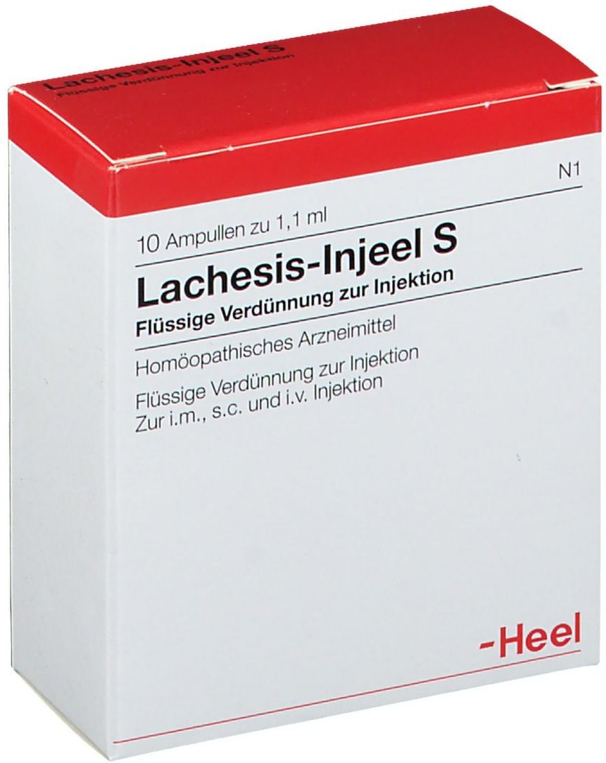 Lachesis Injeel S Ampullen 10 St