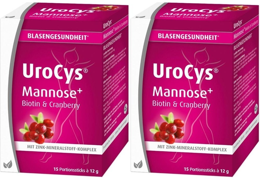 Urocys Mannose+ Sticks 2x 2x15 St Beutel
