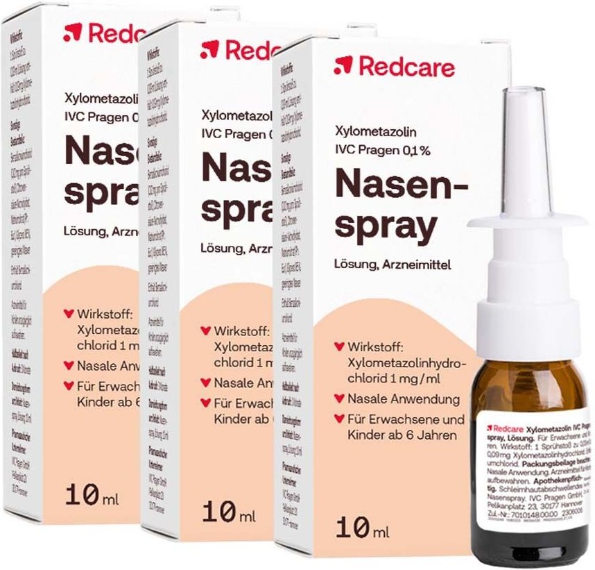 Thumbnail - Redcare Nasenspray 3er-Pack 3x10 ml Spray