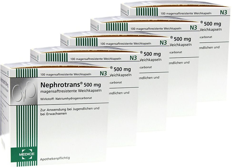 Nephrotrans magensaftresistente Kapseln