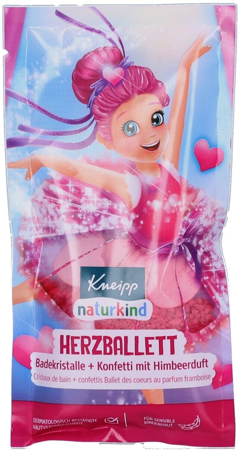 Kneipp naturkind Herzballett Badesalz & Konfetti 40 g Salz