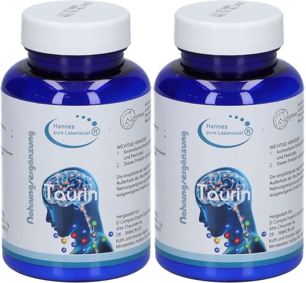Taurin PUR x2 2x100 g Pulver