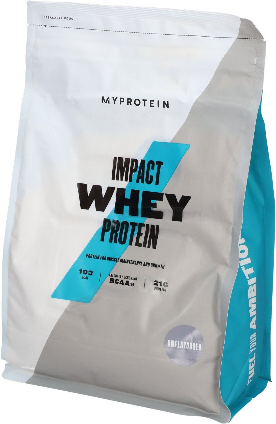 MyProtein Impact Whey Protein, Neutral, Pulver 2500 g Puder