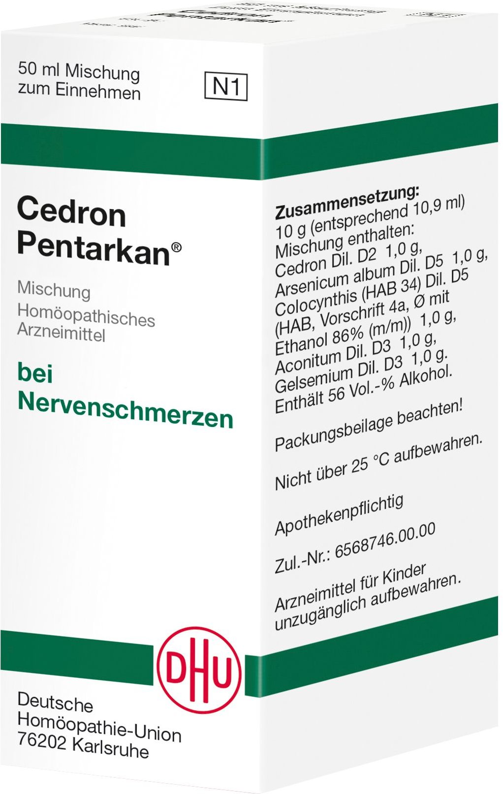 DHU Cedron Pentarkan Liquidum