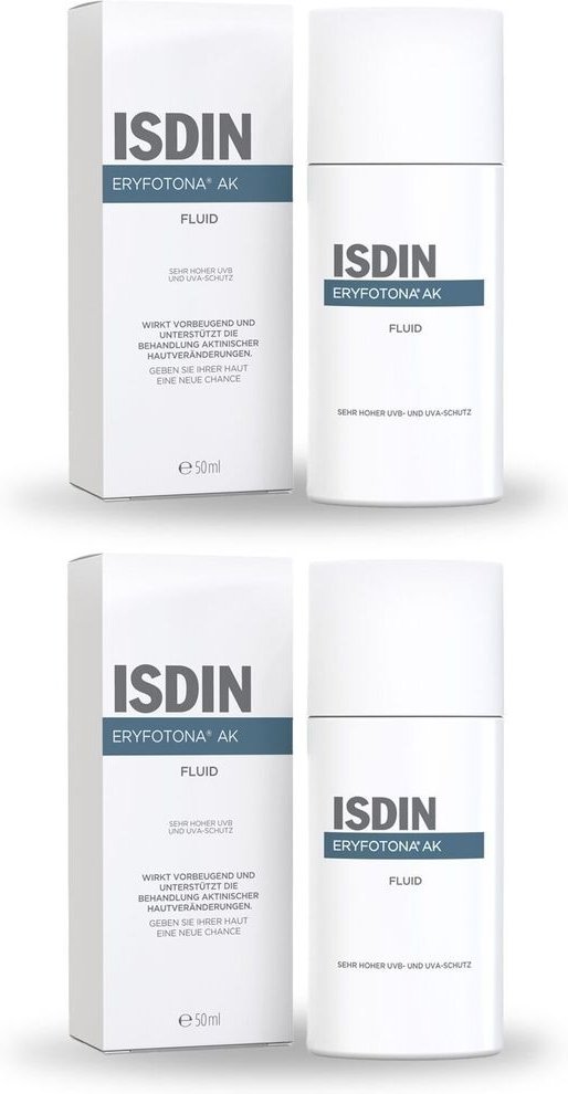 2x Isdin Eryfotona AK Fluid 2x50 ml Emulsion