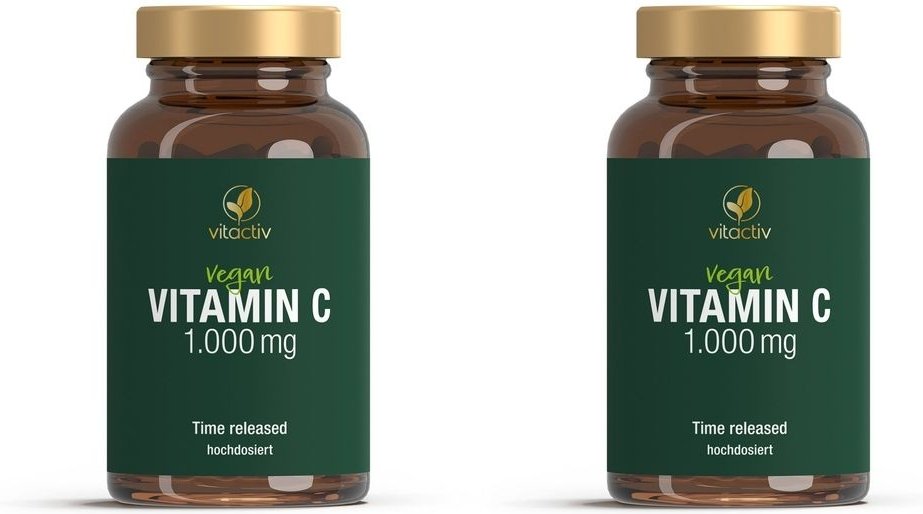 Vitamin C 1000 mg Time Released Tabletten 2x 2x100 St