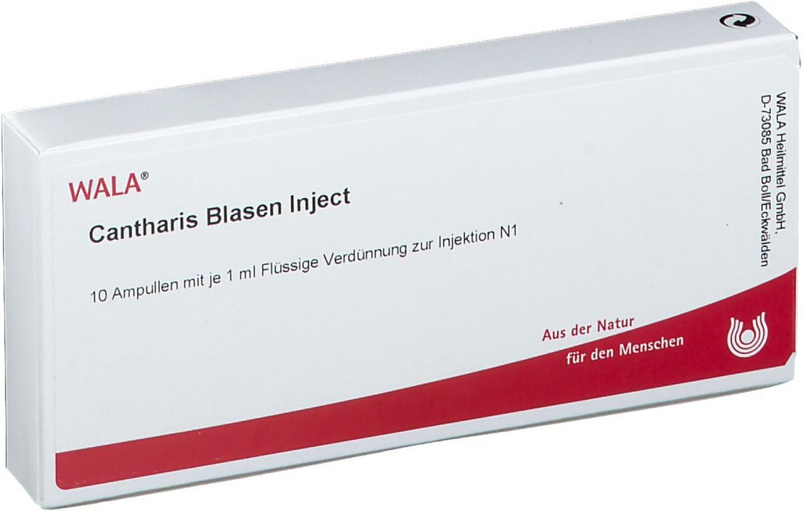 Cantharis Blasen Inject Ampullen 10x1 ml