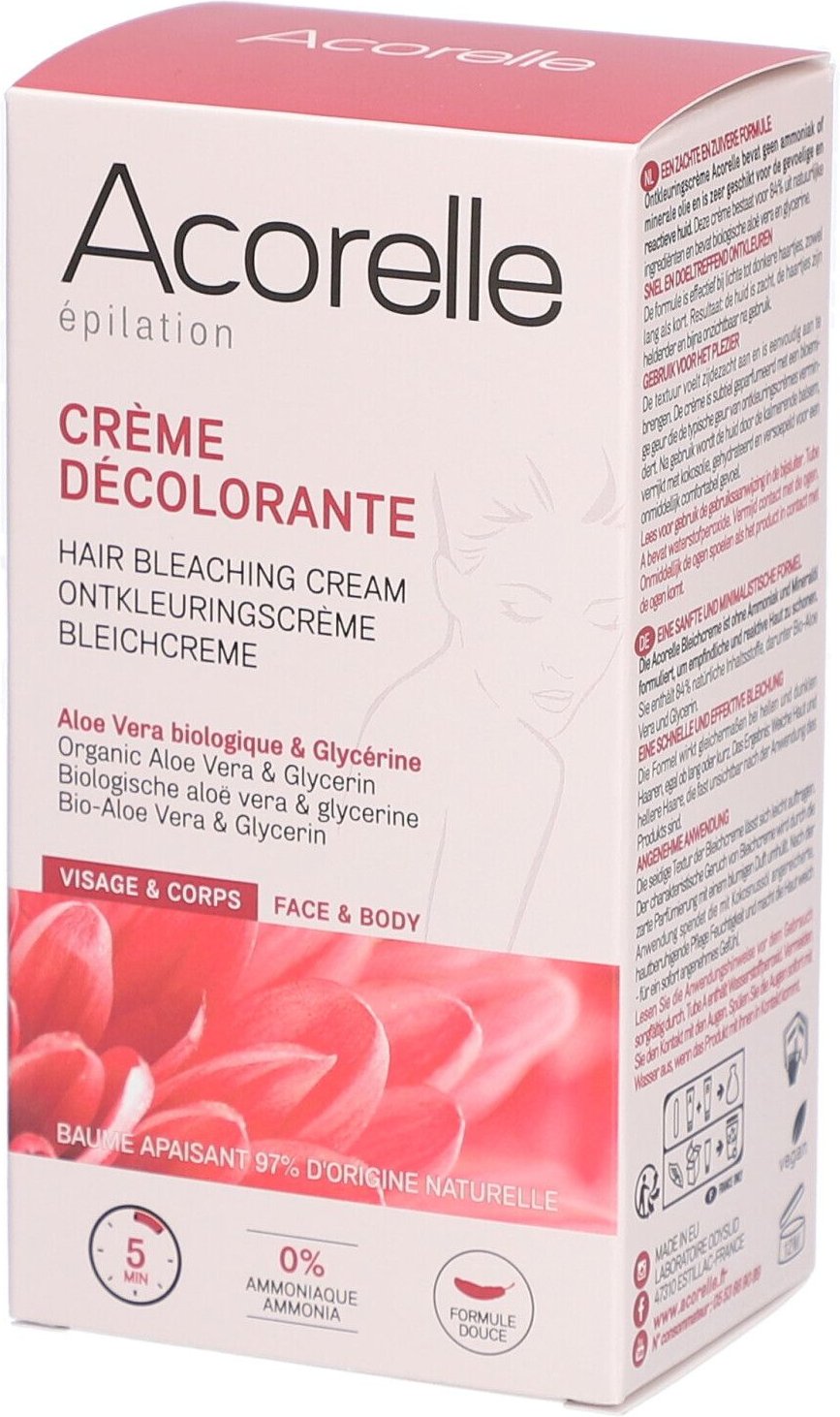 Acorelle CR Decolor Vis/Corps 3Pdr 1 St Hautcreme