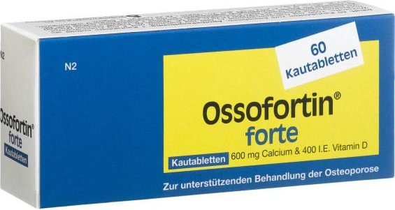 Ossofortin forte Kautabletten 60 St