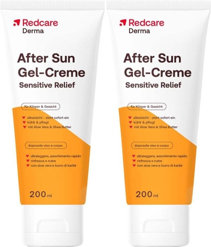 Thumbnail - Redcare Derma After Sun Gel-Creme Sensitive Relief x2 2x200 ml Gel
