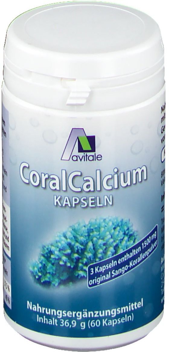 Coral Calcium Kapseln 500 mg 60 St