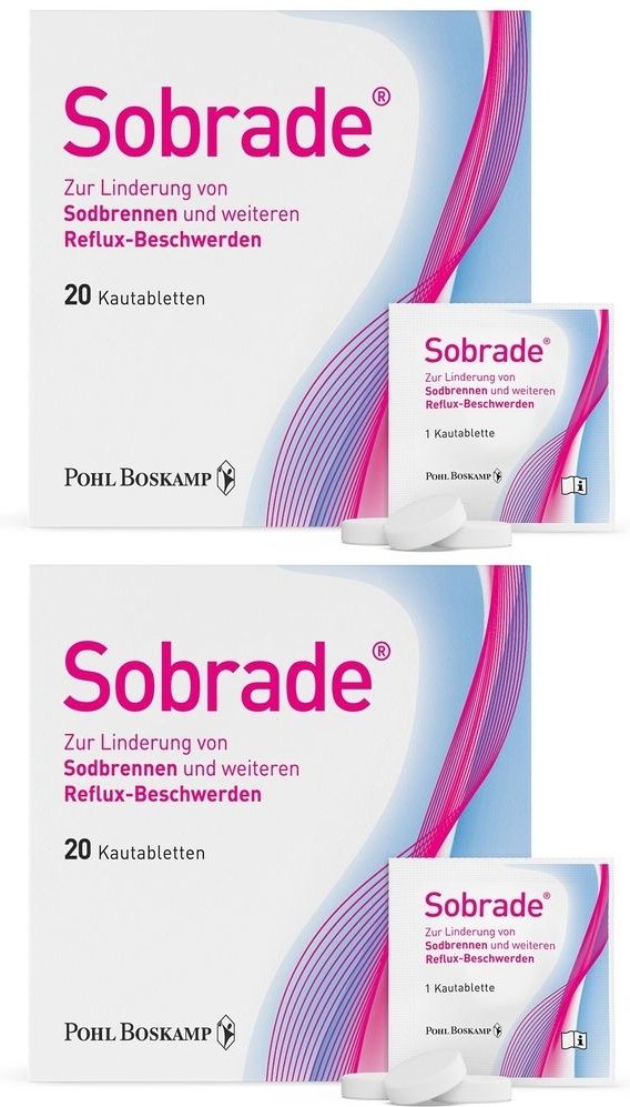 Sobrade Kautabletten 2x 2x20 St