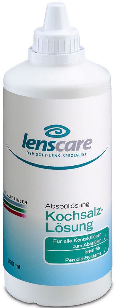 Lenscare Kochsalzlösung 380 ml Lösung