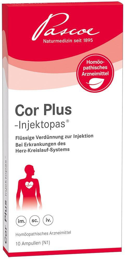 COR Plus Injektopas flüss.Verdünnung z.Injekt.Amp. 10 St Ampullen