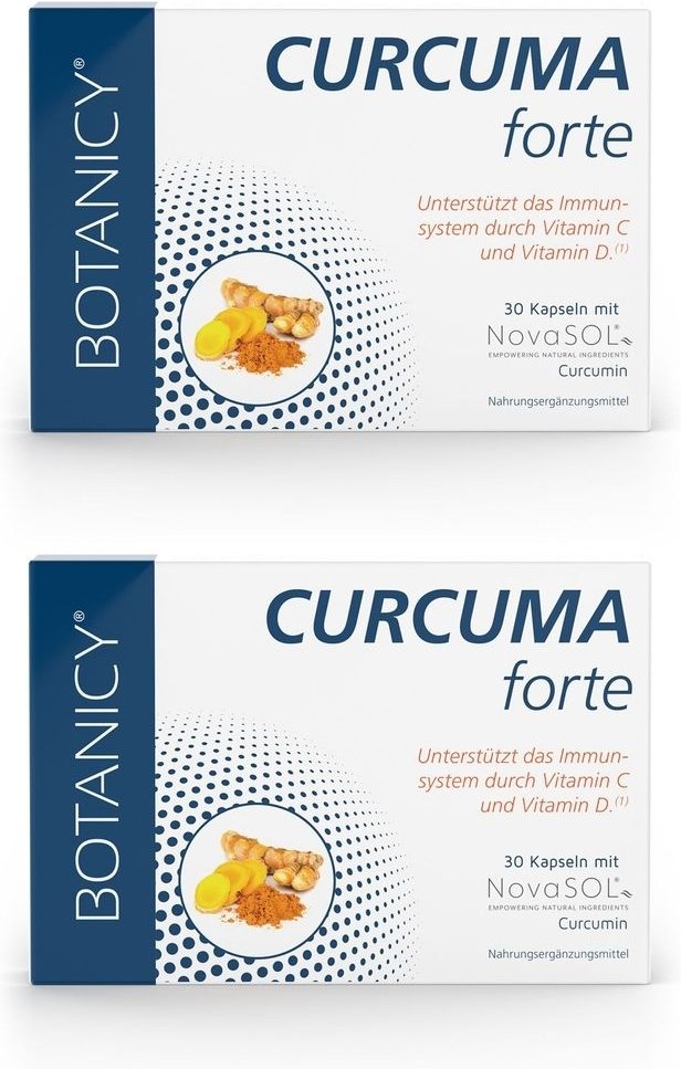 Thumbnail - Curcuma forte mit NovaSol Curcumin x2 2x30 St Kapseln