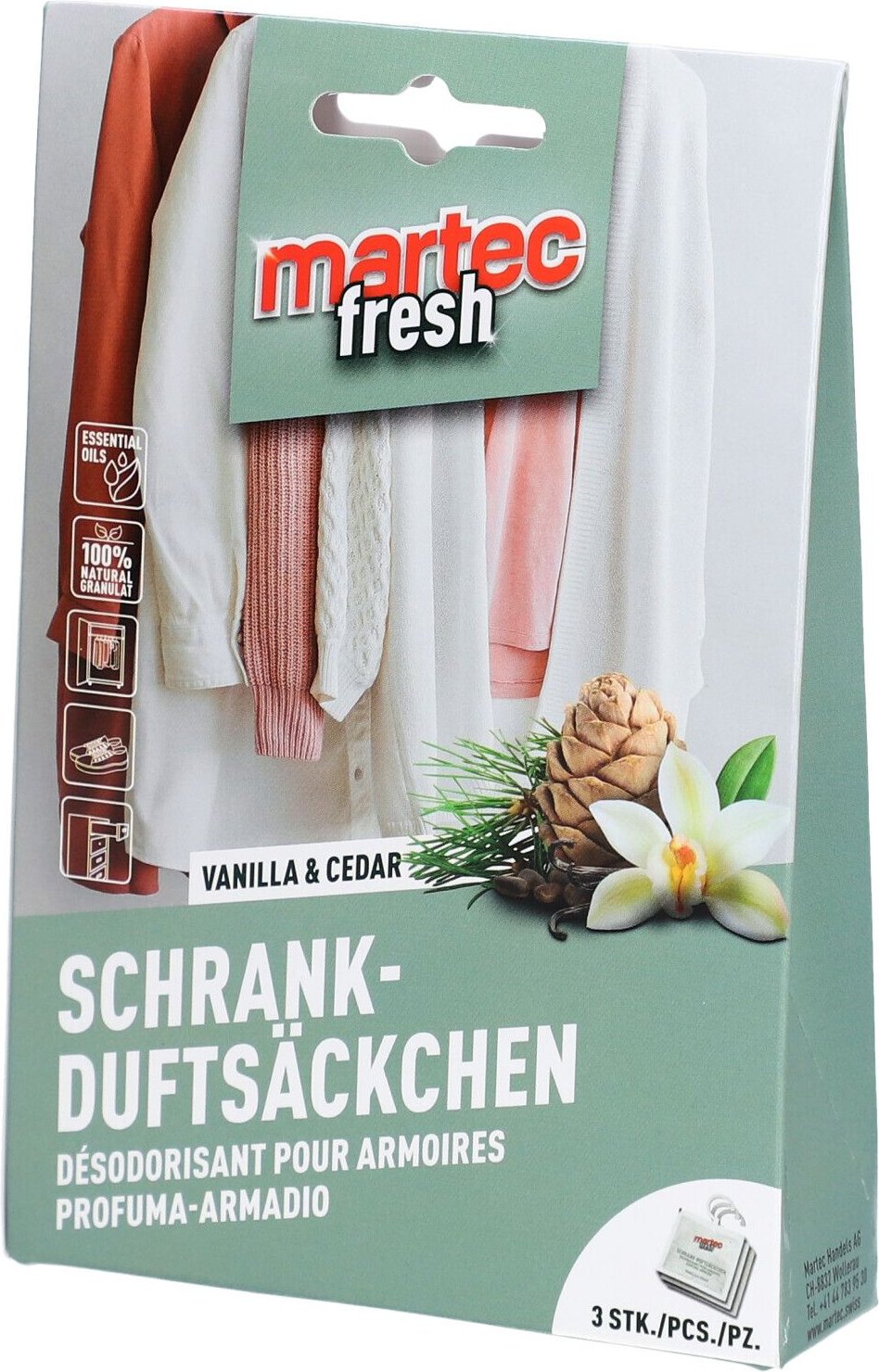 Martec Schrank-Duftsäckchen 3 Stk St Beutel