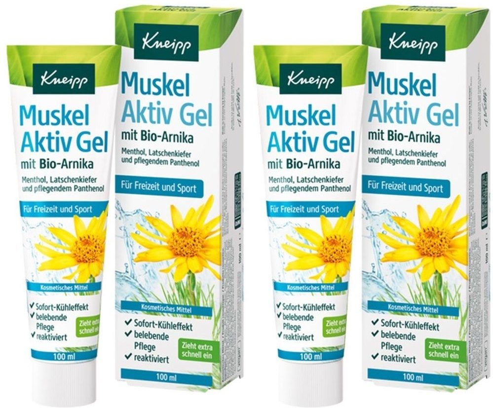 Kneipp Muskel Aktiv Gel 2x 2x100 ml