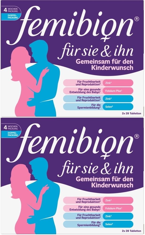 Femibion für Sie & Ihn x2 2x2x28 St Tabletten