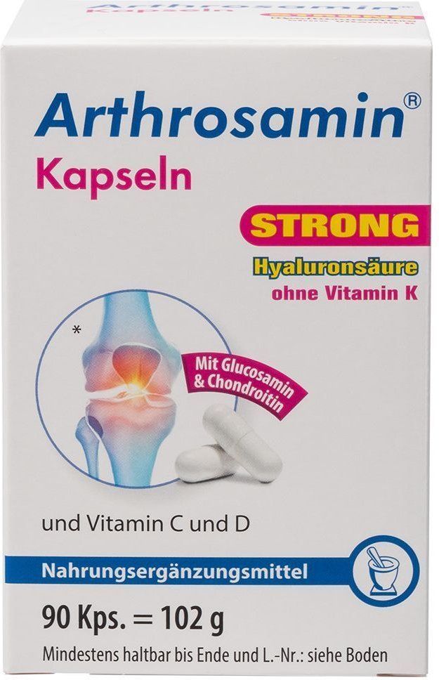 Arthrosamin strong ohne Vitamin K Kapseln 90 St