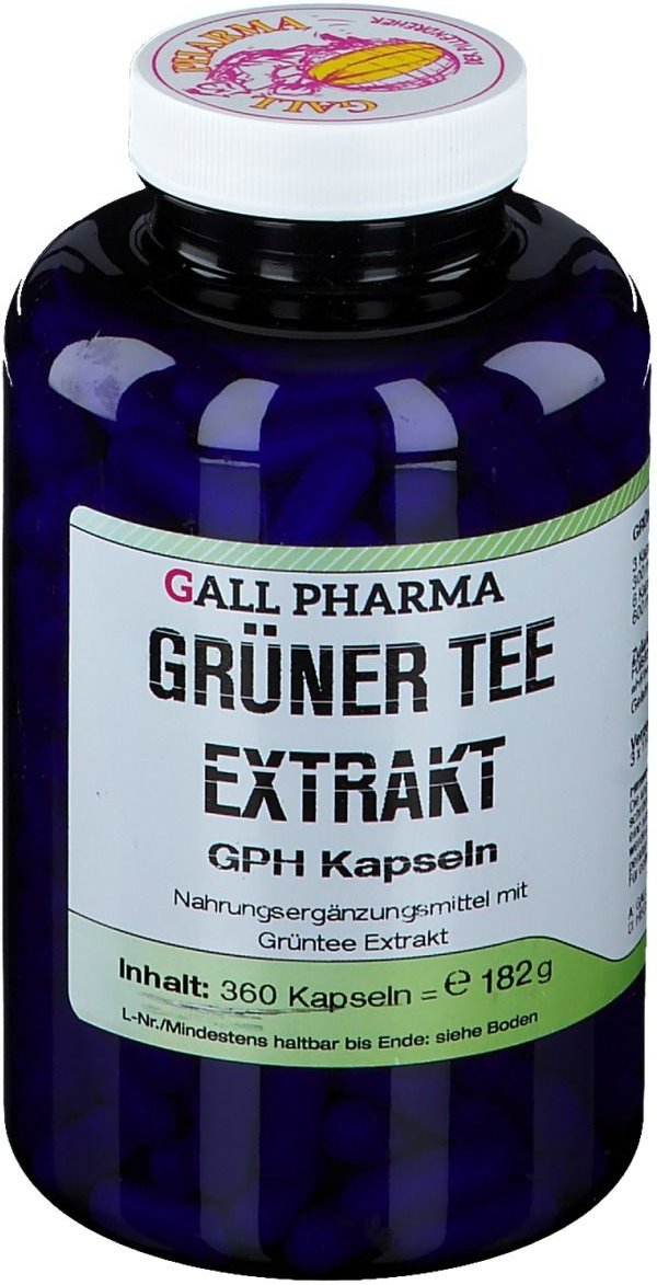 Grüner TEE Extrakt GPH Kapseln 360 St
