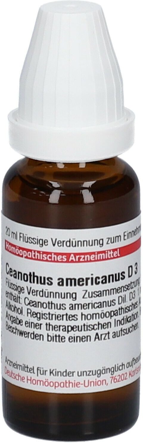 Ceanothus Americanus D 3 Dilution 20 ml