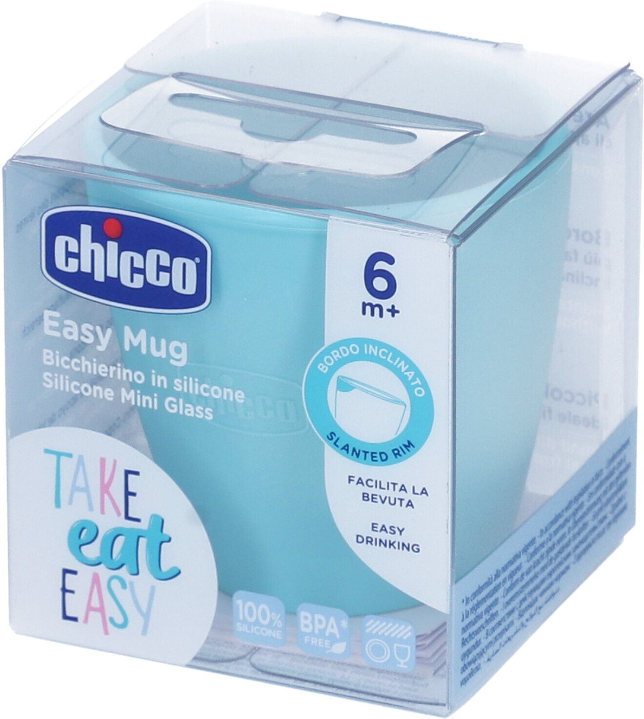 CH Bicchiere SIL Azzurro 6M+ 1 St Sonstige