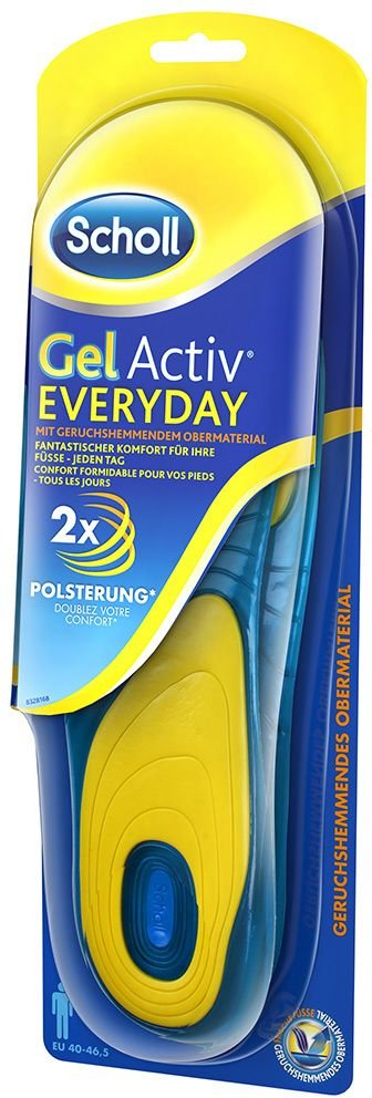 Scholl GelActiv Einlegesohlen Everyday men 2 St