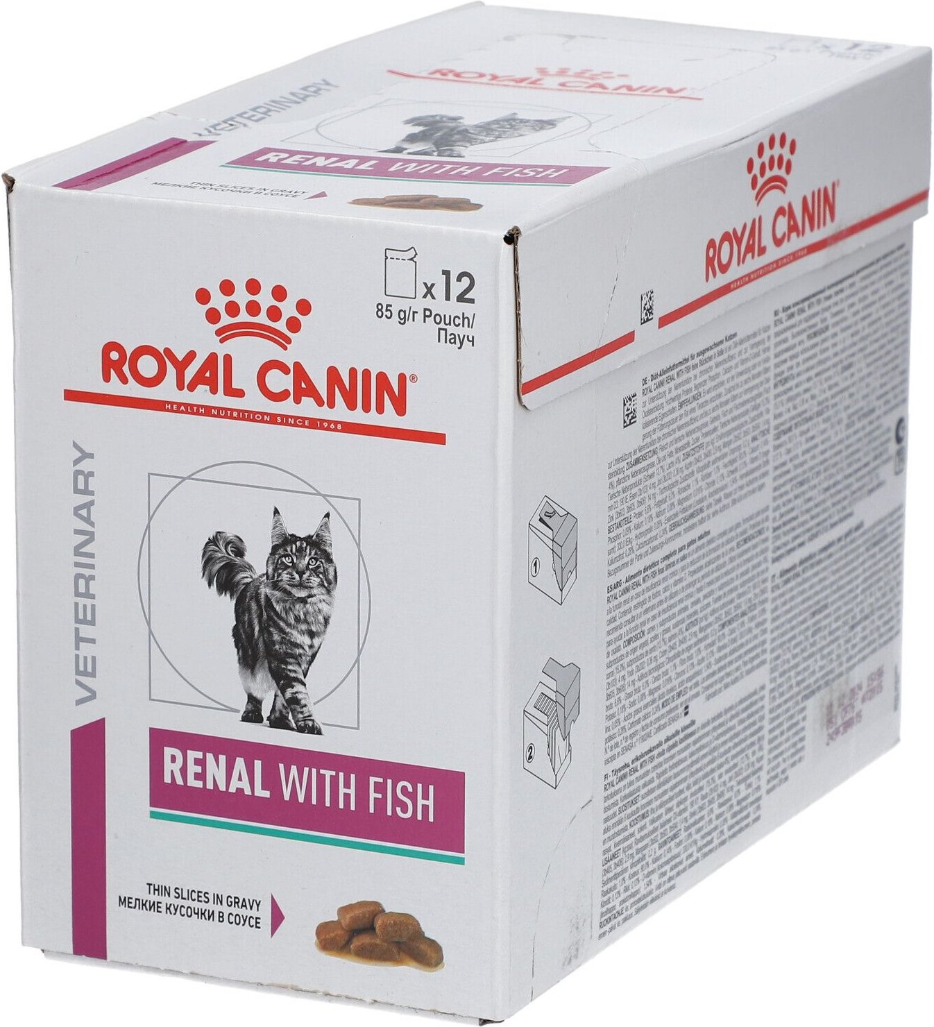 Royal Canin Veterinary Feline Renal with Fish 12x85 g Futter