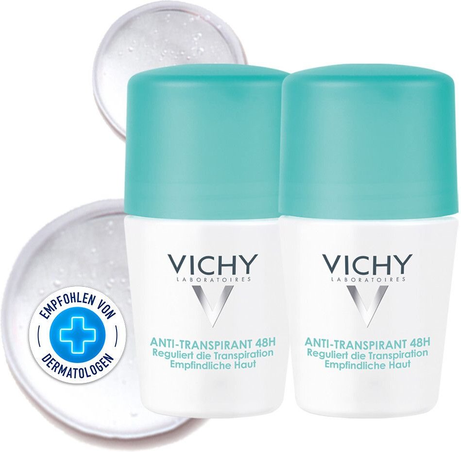 Thumbnail - Vichy DEO Roll-on Antitranspirant 48h Doppelpack 2x50 ml Roller