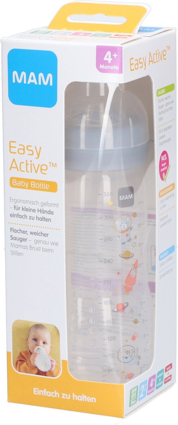MAM Easy Active Zuigfles Unisex 4 Maanden+ 330 ml Flaschen