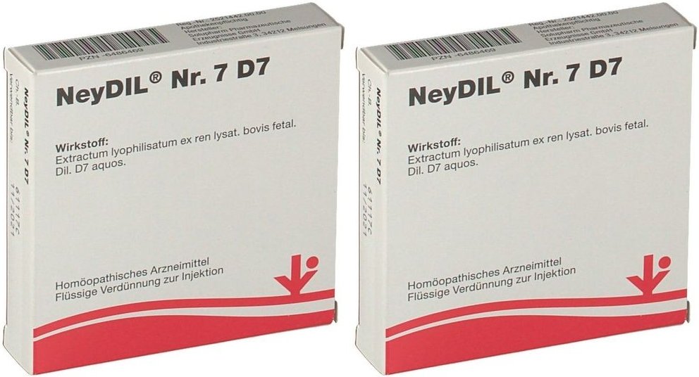 Neydil Nr.7 D 7 Ampullen 2x 2x5x2 ml