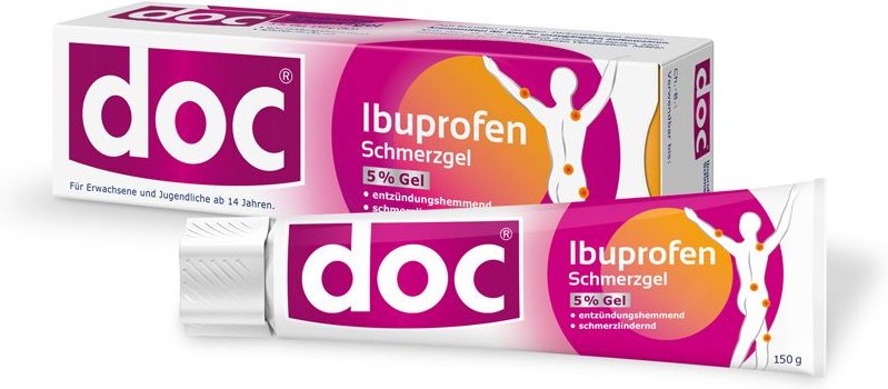 DOC Ibuprofen Schmerzgel 5% 150 g Gel