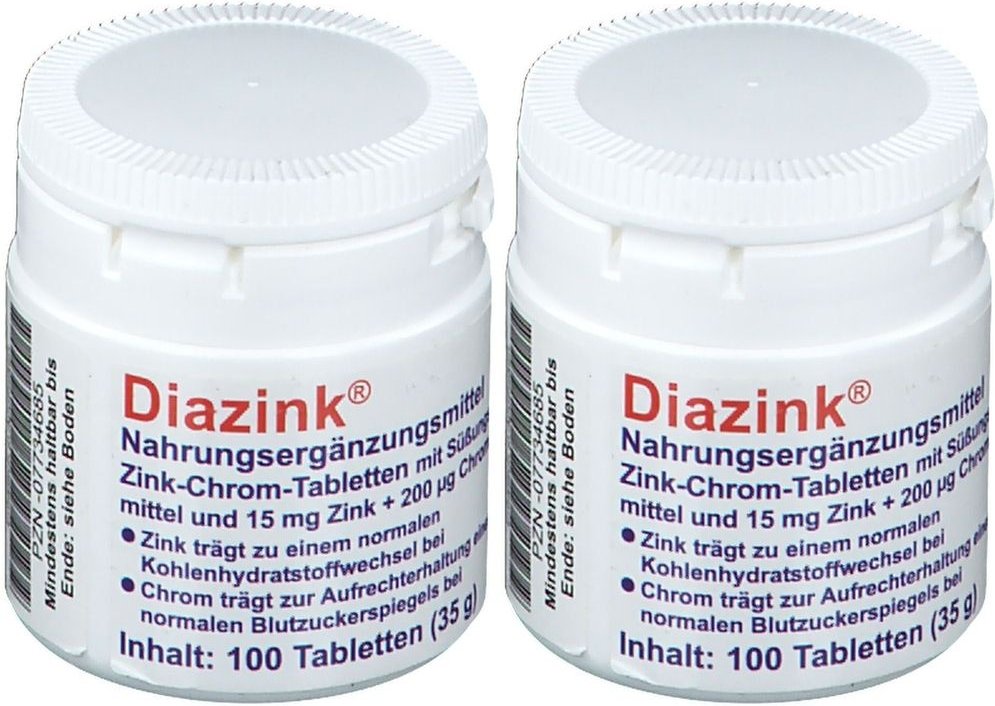 Thumbnail - Diazink Tabletten 2x 2x100 St