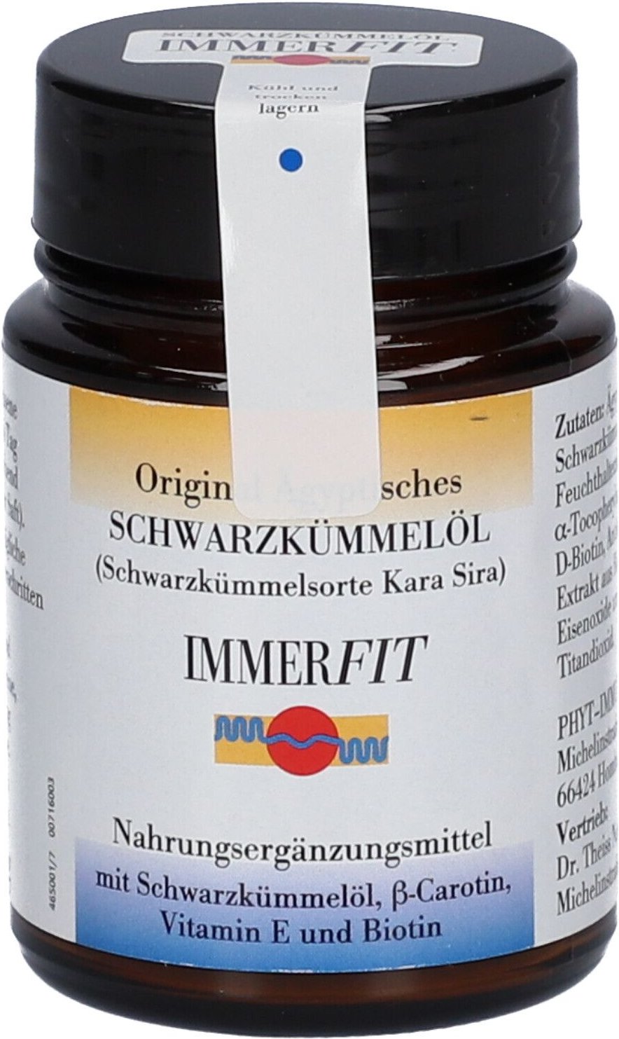 Schwarzkümmelöl Immerfit Kapseln 50 St