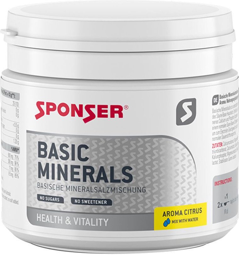 Sponser Basic Minerals Citrus 400 g Pulver