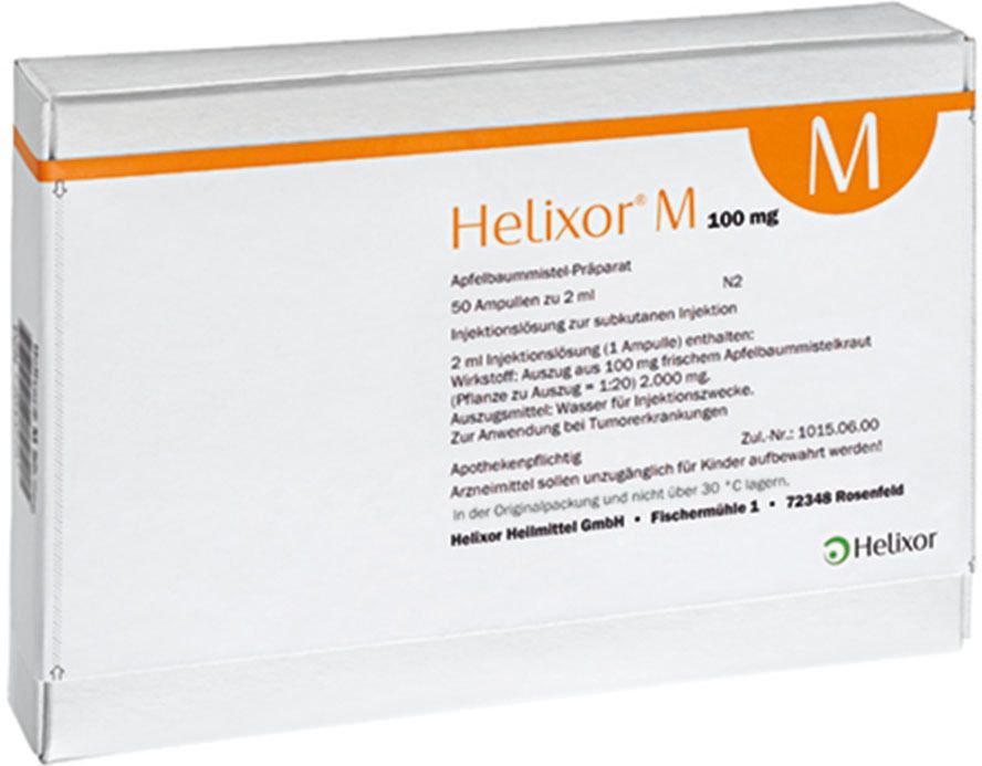 Helixor M Ampullen 100 mg 50 St