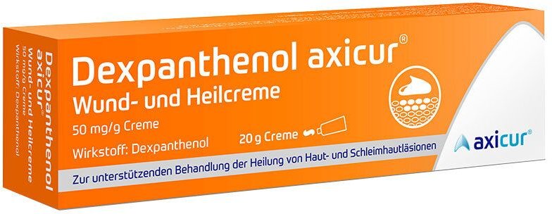 Dexpanthenol axicur Wund- und Heilcreme